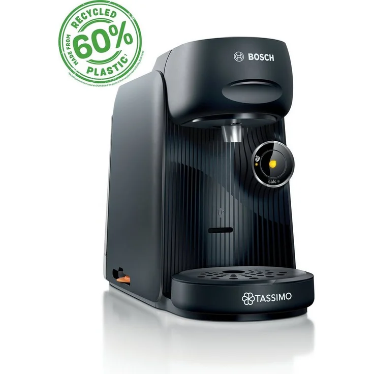 TASSIMO Kapselmaschine finesse friendly TAS162E, intensiverer Kaffee auf Knopfdruck, One-Touch Bedienung, über 70 Getränke, nachhaltig, schwarz/schwarz – Bild 1