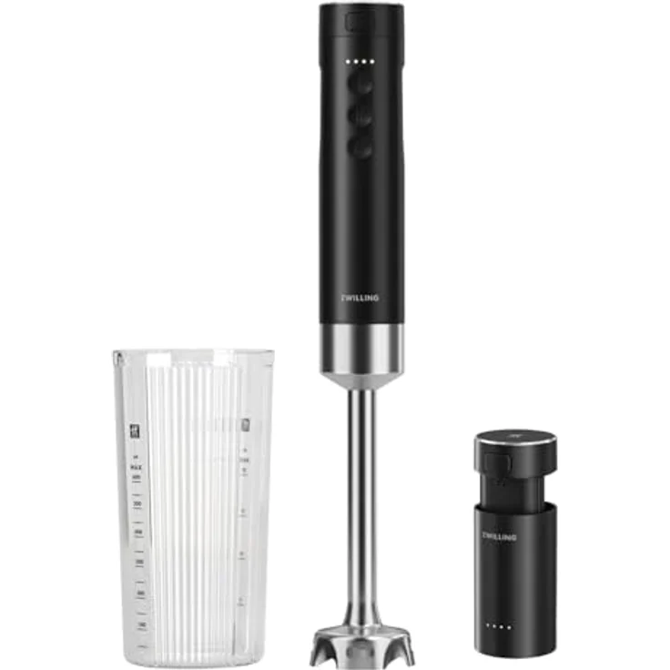 Zwilling Stabmixer XTEND, Kabelloser Stabmixer mit Akku, Starter Set – Bild 1
