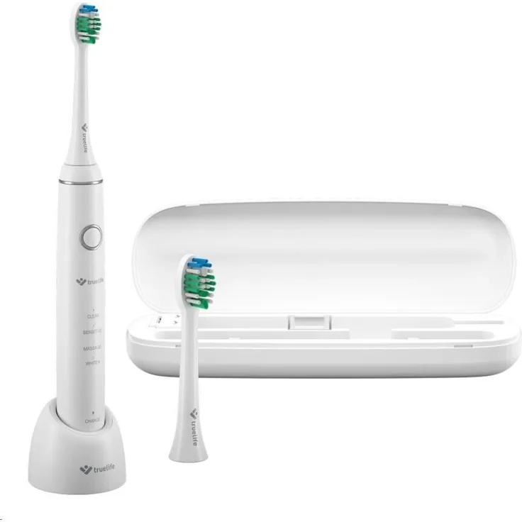 TrueLife Elektrische Zahnbürste SonicBrush Compact, für zuhause und unterwegs