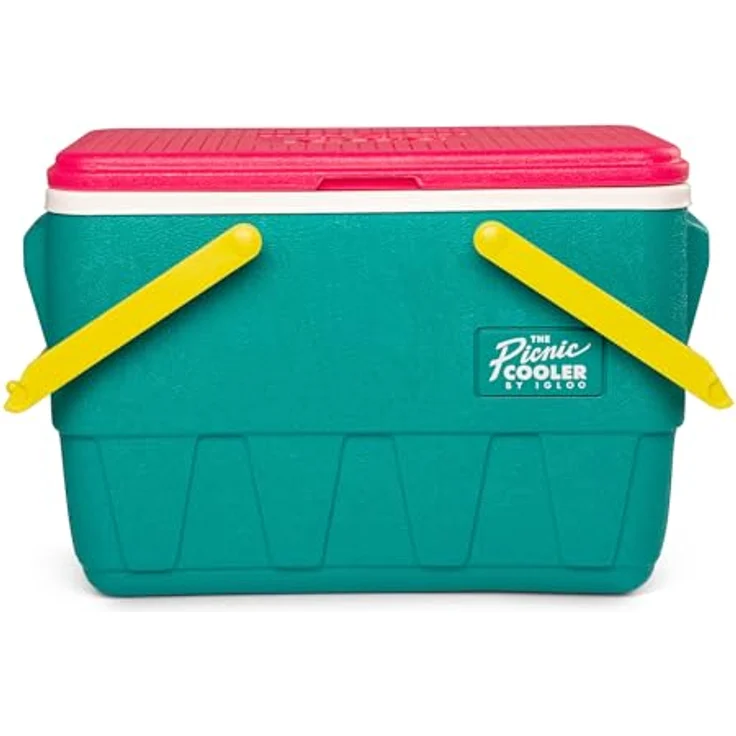 Igloo Retro Picnic Basket 25, Kühlbox mit 23 l Volumen, hochwertige ThermaCool-Schaum-Isolierung und stabiler Konstruktion – Bild 6