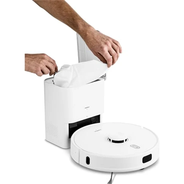 MEDION Absaugstation MD 12035, für X41 SW Saugroboter, 2L Kapazität, automatische Entleerung, starke Saugkraft – Bild 5