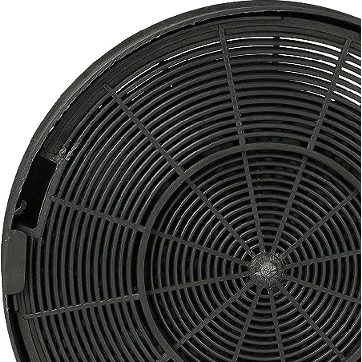 vhbw 2x Aktivkohlefilter kompatibel mit AEG DD5960V, DCK6290HG, DD9995-W, DD9693-M, DD9663-M, DD9993-M, DD9963-M Dunstabzugshaube - 19,6 cm, schwarz – Bild 5