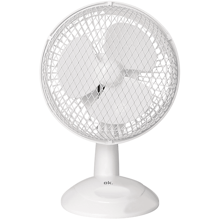 OK. OTF 15223 W, Tischventilator in Weiß mit 15 Watt Leistung
