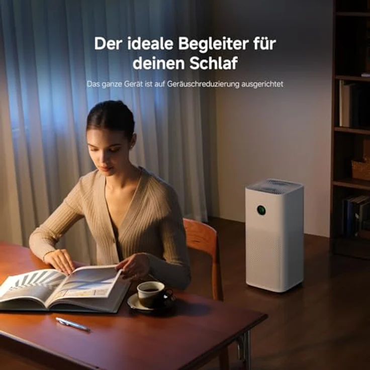 Xiaomi Mijia Luftreiniger 6, HEPA-Luftreinigung, 380 m³/h, WLAN-fähig, weiß – Bild 12