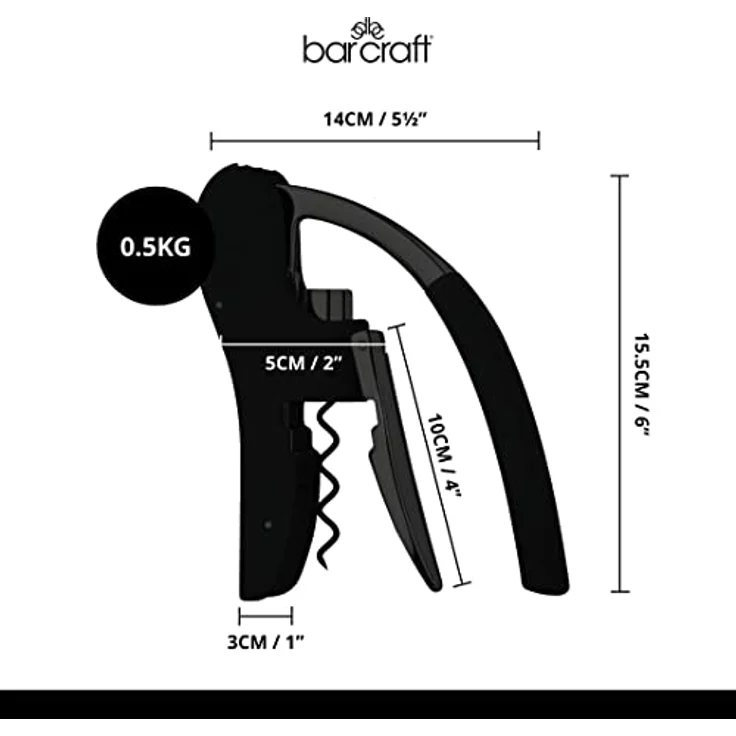 Kitchen Craft Tire-Bouchon à Levier Bar Craft – Bild 3