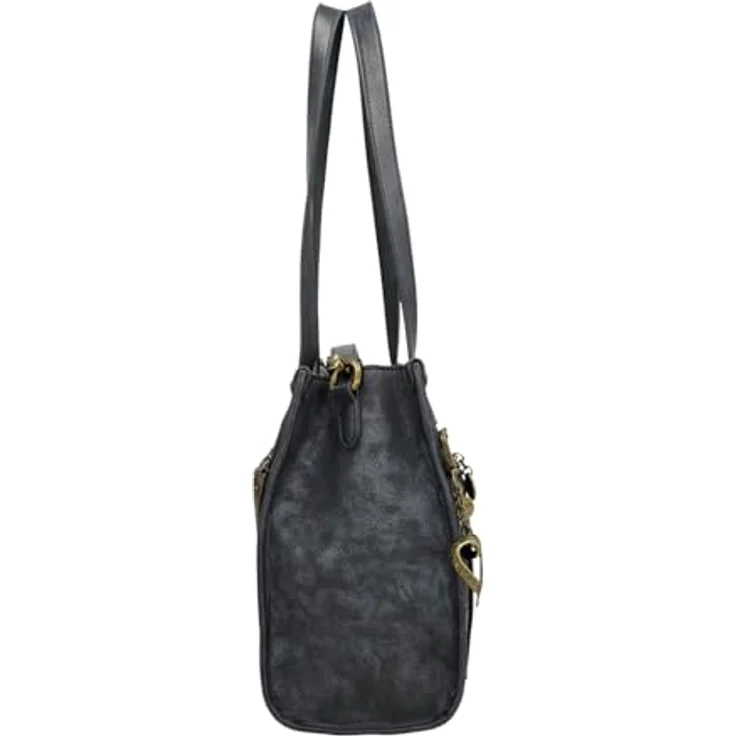Anekke Umhängetasche Shoulder Bag, Multicolor (dunkelblau/taupe/beige), mit Zipper, 30 cm breit, verstellbarem Schulterriemen und geräumigem Hauptfach – Bild 6