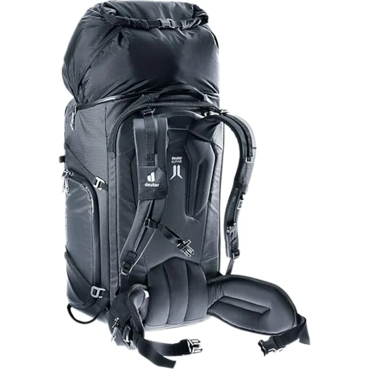 Deuter Jaypack Pro 34+14 Fotorucksack – erweiterbar, wetterfest, mit Rückenzugang & Halterungen für Ski, Stöcke, Pickel – Bild 5