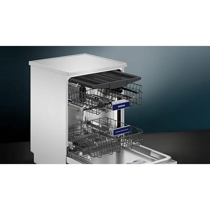 Siemens iQ300, Freistehender Geschirrspüler, 60 cm, Weiß, SN23EW03ME – Bild 3