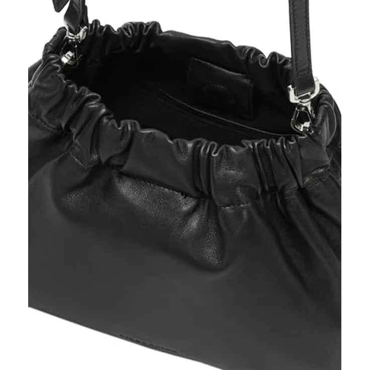 Liebeskind Cloud II Umhängetasche S, 100% Leder, 35 cm, schwarz – Bild 3