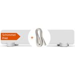 Könighaus Infrarotheizung ANTI-SCHIMMEL, chemiefreie Heizung für Wand & Bad, Schimmelentferner ohne Chemie