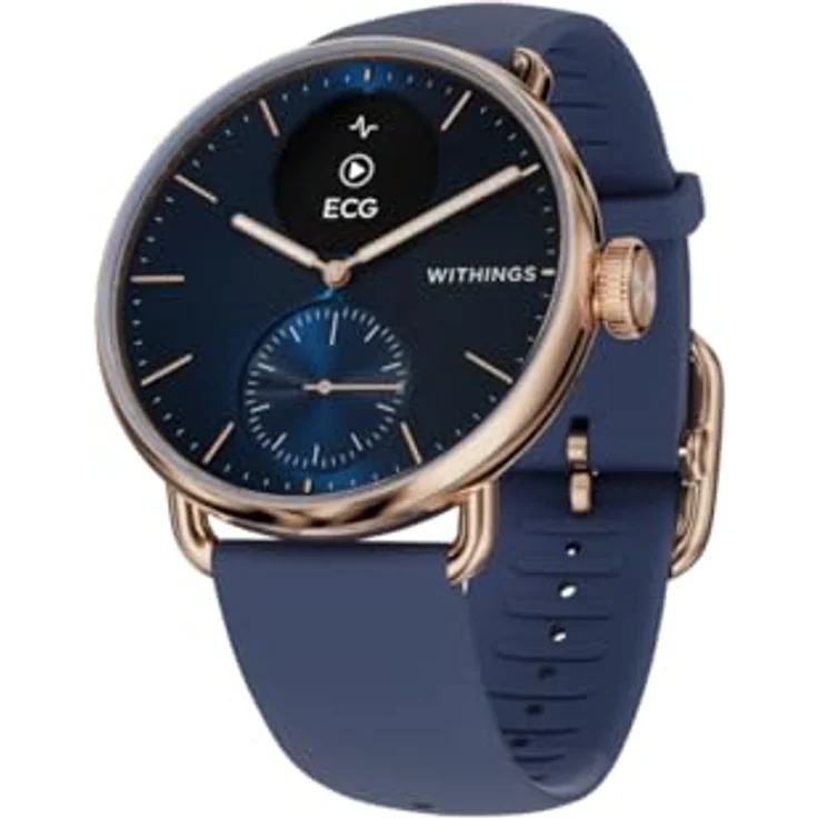 Withings Scanwatch 2 HWA10-MODEL 6-ALL-IN, Unisexuhr mit Gesundheitsüberwachung und 24/7 Aktivitätstracking – Bild 1