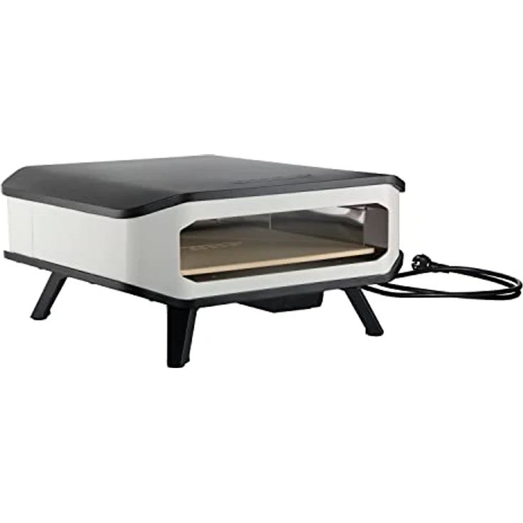 Cozze® 17" Elektro-Pizzaofen mit Pizzasten und Frontabdeckung 230V/2200W – Bild 3