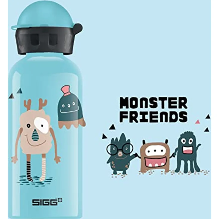 SIGG Trinkflasche KBT Monster Friends 0,4L, blau – Bild 4