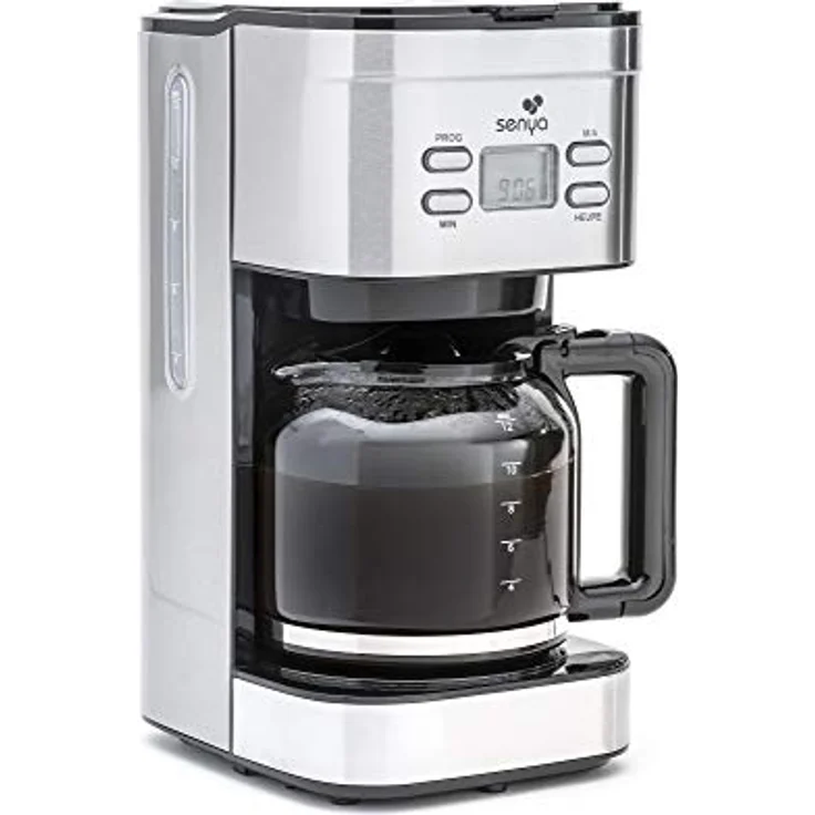 Senya SYBF-CM019 Kaffeemaschine, Stainless Steel, 1.5 liters – Bild 2