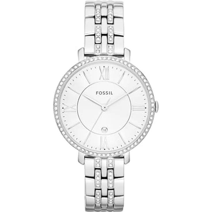 Fossil JACQUELINE ES3545 Damenarmbanduhr Mit Zirkonen