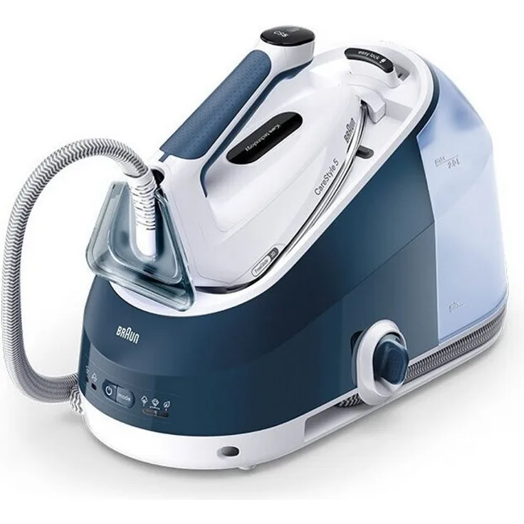 Braun CareStyle 5 Bügelstation IS 5245 BL, Dampfbügelstation mit FreeGlide 3D Technologie, blau