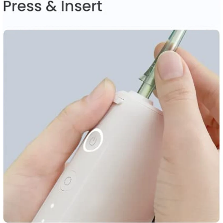 Oclean N10 Standard-Ersatzdüse, NUR für Munddusche W10, professionelle Munddusche (2er-Pack) – grün – Bild 3