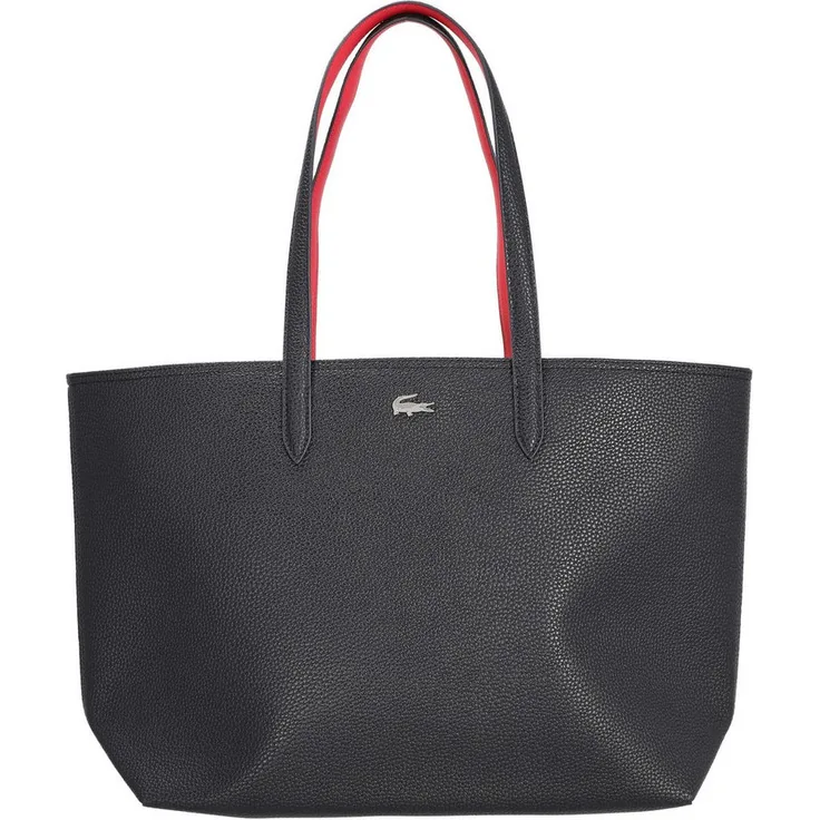 Lacoste Shopper Anna - Shopper 35 cm, elegantes Design mit geräumigem Hauptfach, navy