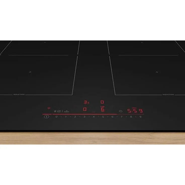 Bosch PVQ61CHB1E Serie 6 Induktionskochfeld 60 cm, Matt Schwarz - 5x weniger sichtbare Kratzer, Power Boost, automatische Dunstabzugaktivierung, Combi Zone für großes Kochgeschirr – Bild 4