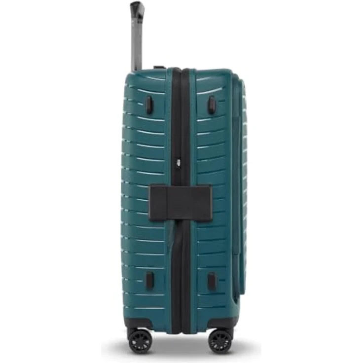 Stratic Novium 4 Rollen Trolley M 65.5 cm, Dehnfalte, 100% Polypropylen, petrol – Bild 5