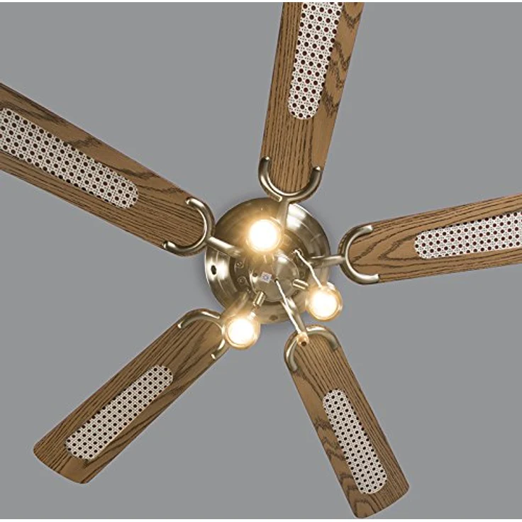 Qazqa - Modern Deckenventilator mit beleuchtung Bronze - Mistral 42 I Wohnzimmer I Schlafzimmer - Stahl Rund - LED geeignet GU10 – Bild 9