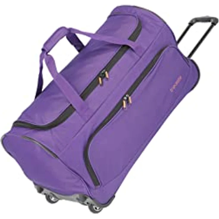 travelite 2-Rad Trolley Reisetasche Größe L, Gepäck Serie BASICS FRESH: Weichgepäck Reisetasche mit Rollen im sportlichen Design, 71 cm, 89 Liter – Bild 1