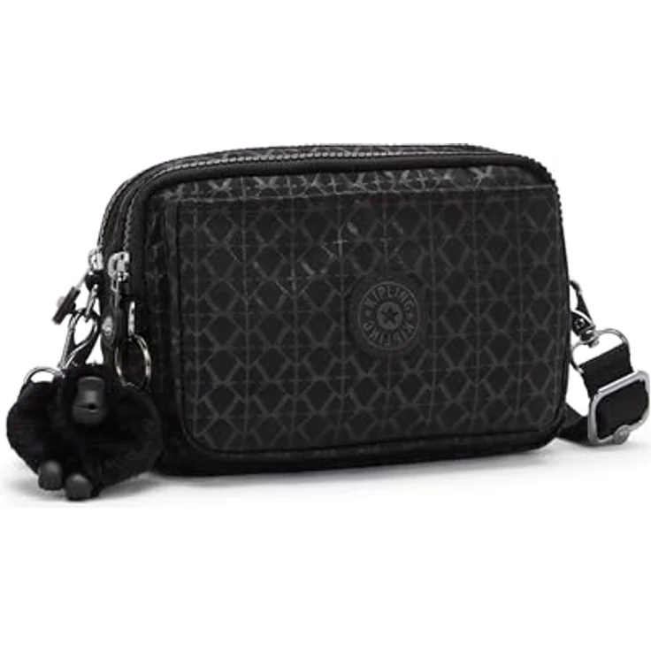 Kipling Basic Plus Abanu Multi Gürteltasche, 19 cm x 8 cm x 13 cm, schwarz, 100% Polyamid – Bild 4