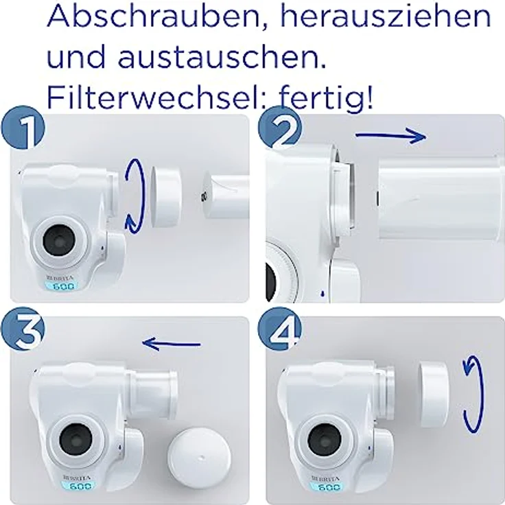 BRITA Ersatzfilter für Wasserhahn, Weiß, Einheitsgröße – Bild 4