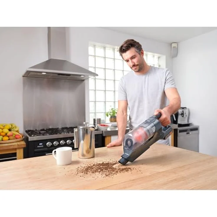 Black & Decker BHFEA18D1 Handstaubsauger, 40 min Akkubetrieb, Zyklon-Technologie – Bild 5
