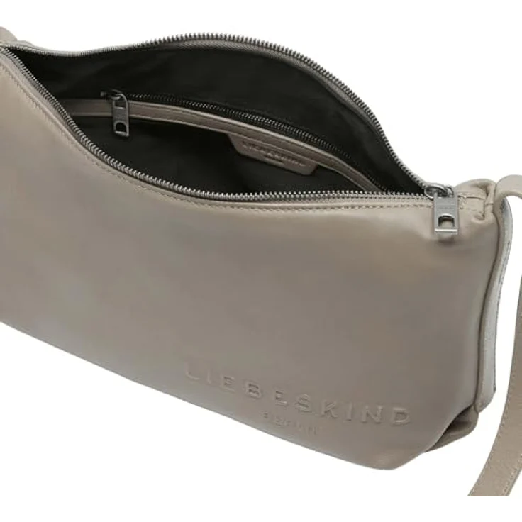 Liebeskind Elvira Umhängetasche aus 100% Leder, 26 cm, grau – Bild 3