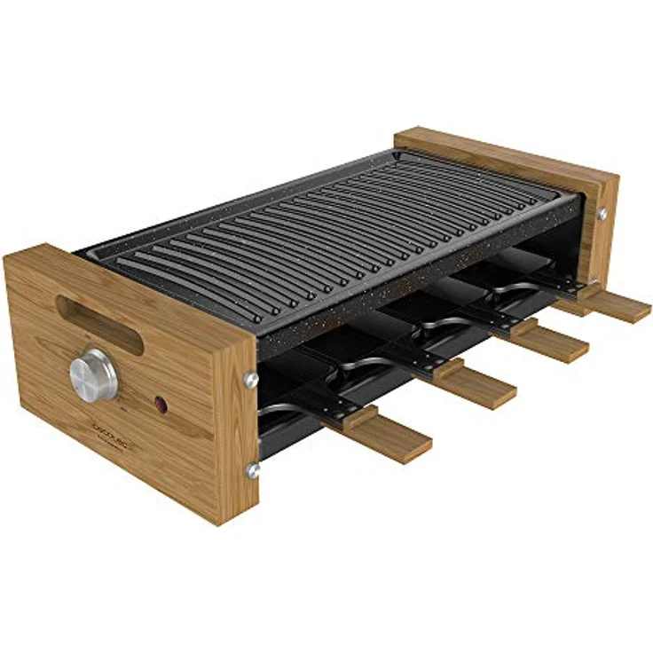 cecotec Cheese & Grill 8200 WOOD Black 03090 – Bild 2