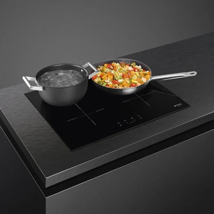 SMEG SIB2641D, UNIVERSAL-Induktionskochfeld, Black – Bild 3
