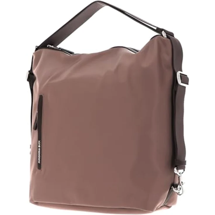 Mandarina Duck Hunter Schultertasche, 33 cm, 100% Polyester, braun – Bild 2