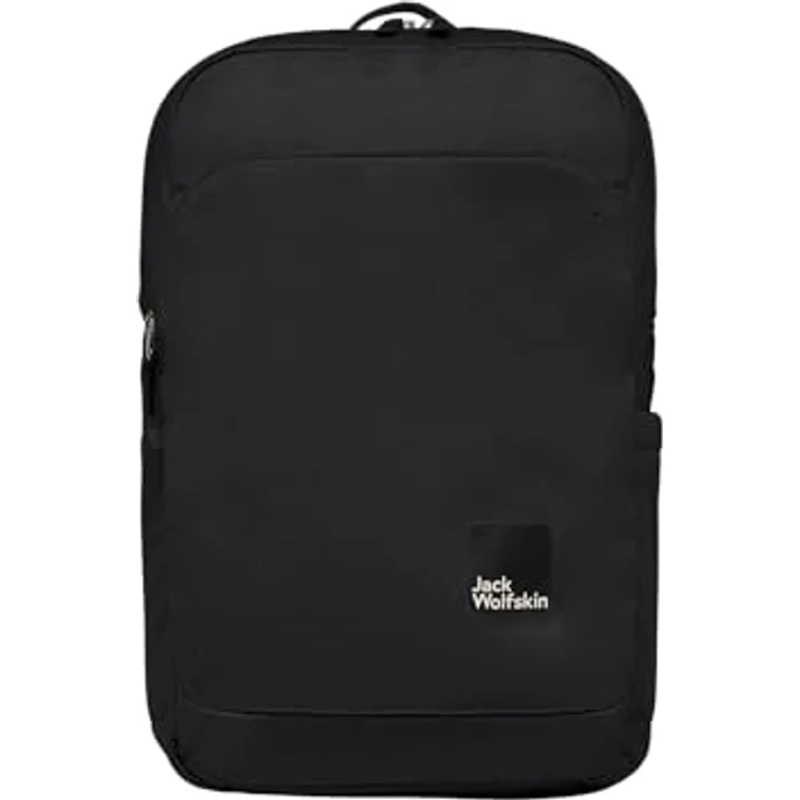 Jack Wolfskin Terraview Rucksack, Freizeitrucksack mit Laptopfach, Organizer und gepolsterten Schultergurten, Schwarz – Bild 4