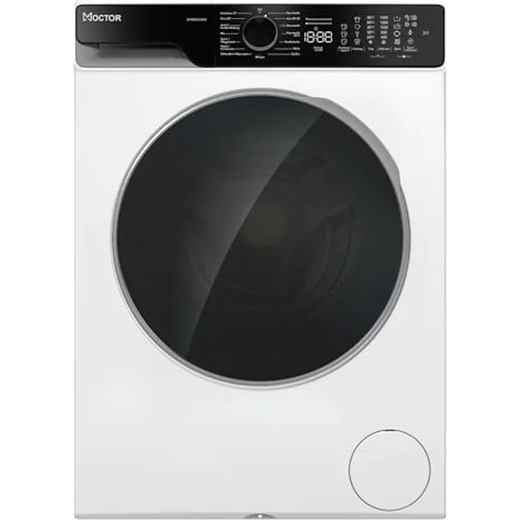 MOCTOR WM9007AW Waschmaschine Serie 9, 7 kg, Aquaswich, WIFI, 1400 U/Min, Weiß