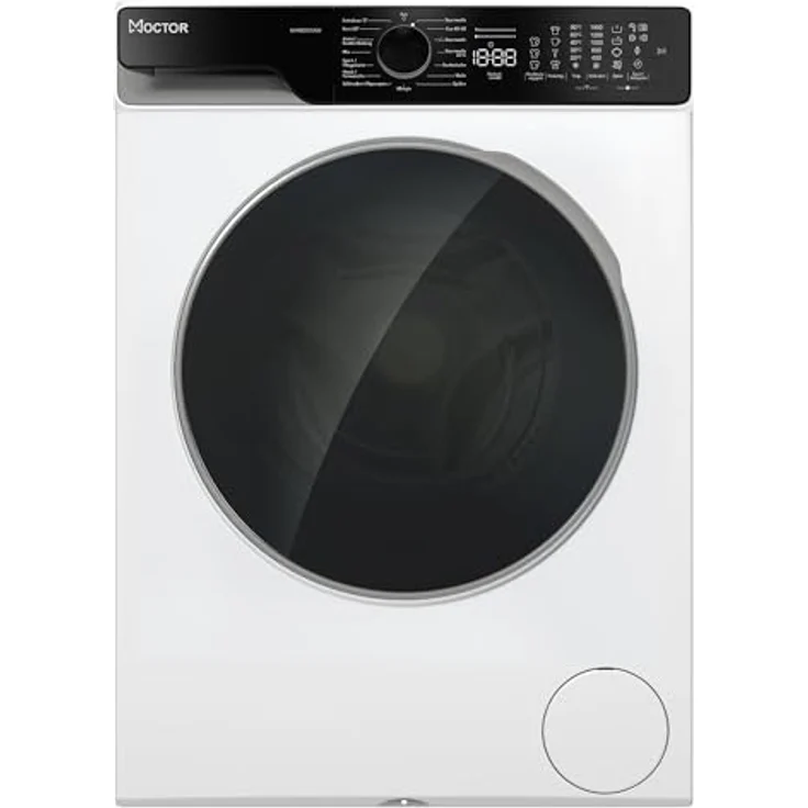 MOCTOR WM9007AW Waschmaschine Serie 9, 7 kg, Aquaswich, WIFI, 1400 U/Min, Weiß – Bild 1