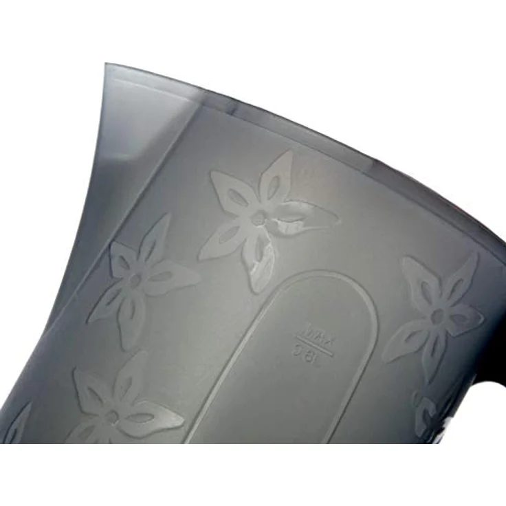 Adler Wasserkocher AD 1268 0,6 L Kunststoff Reisewasserkocher Blümchenmuster 600 W weiß – Bild 4