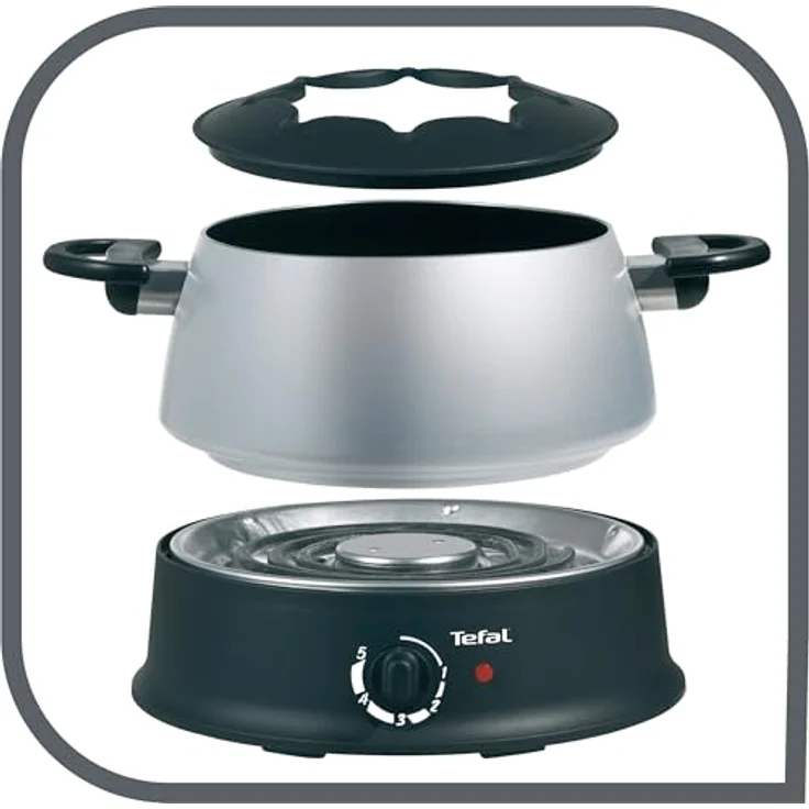 Tefal EF 3000.10 Fondue-Set, 6 Fonduegabeln, 1200 Watt – Bild 3