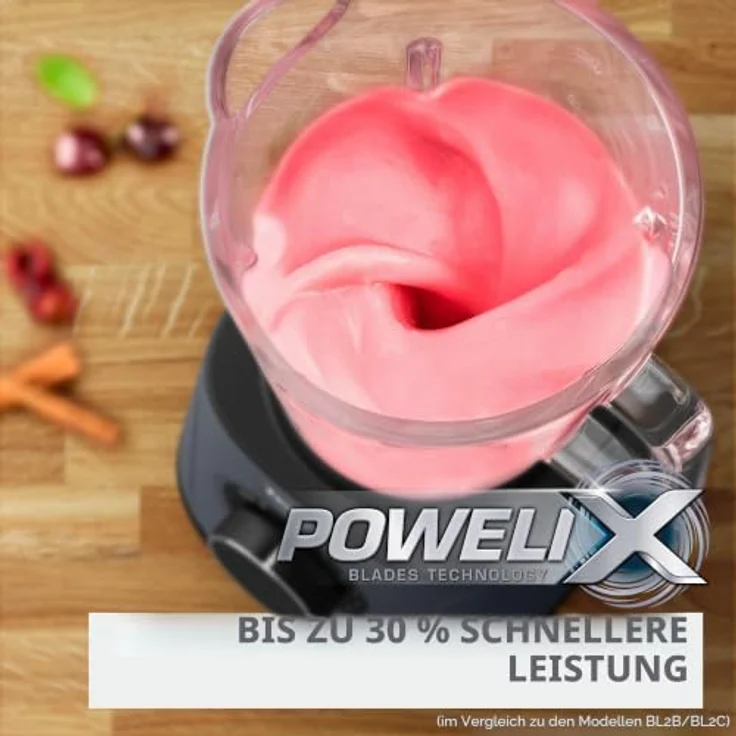 Moulinex PerfectMix Essential, Hochleistungsmixer, 1200 W, Powelix-Klingen-Technologie, leicht zu reinigen, LM771BF0 – Bild 3