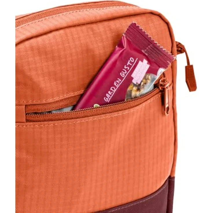 Vaude CityBen Umhängetasche, praktische 17 cm Handtasche mit gepolstertem Smartphonefach, braun – Bild 6