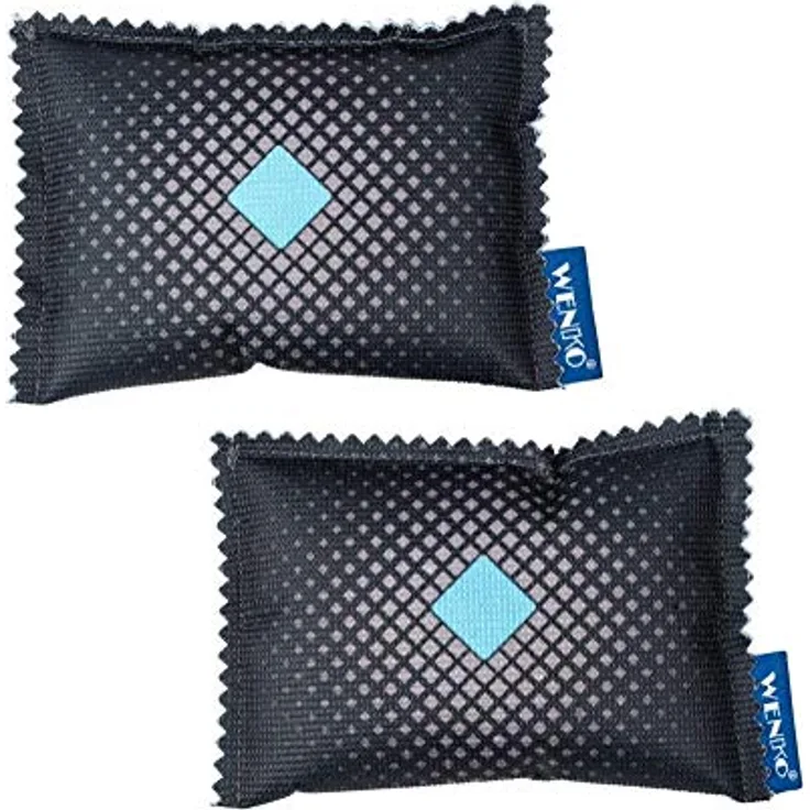 WENKO Auto-Entfeuchter-Kissen mit Sättigungsanzeige, hilft bei beschlagenen Autoscheiben