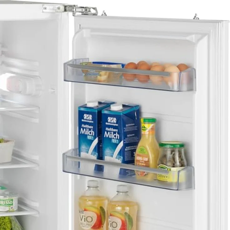 Oranier Einbau Kühlschrank 123 cm - halbhoher Vollraumkühler - 193 Liter Gesamtvolumen - beFresh Fach - Festtürtechnik Türanschlag wechselbar EKS323 – Bild 3