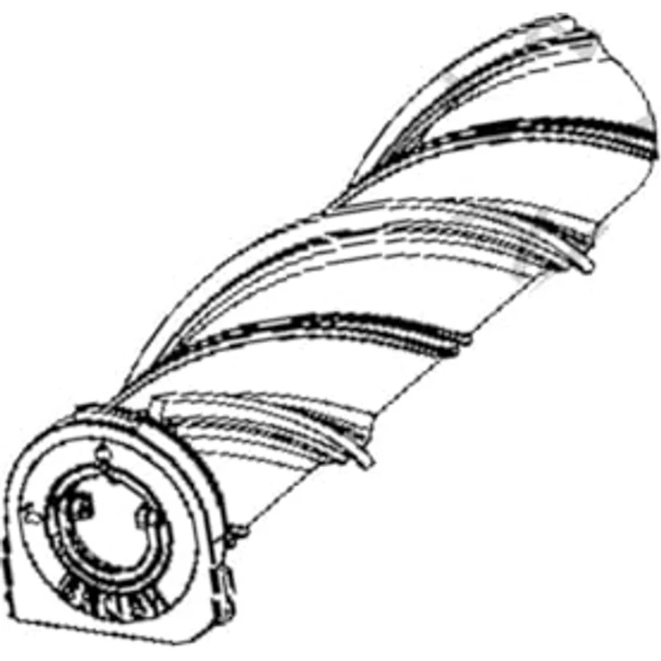 Rowenta SS-2230002507 Walze der Pinsel Besen für Air Force Flex 11.60, kompatibles Staubsauger-Zubehör