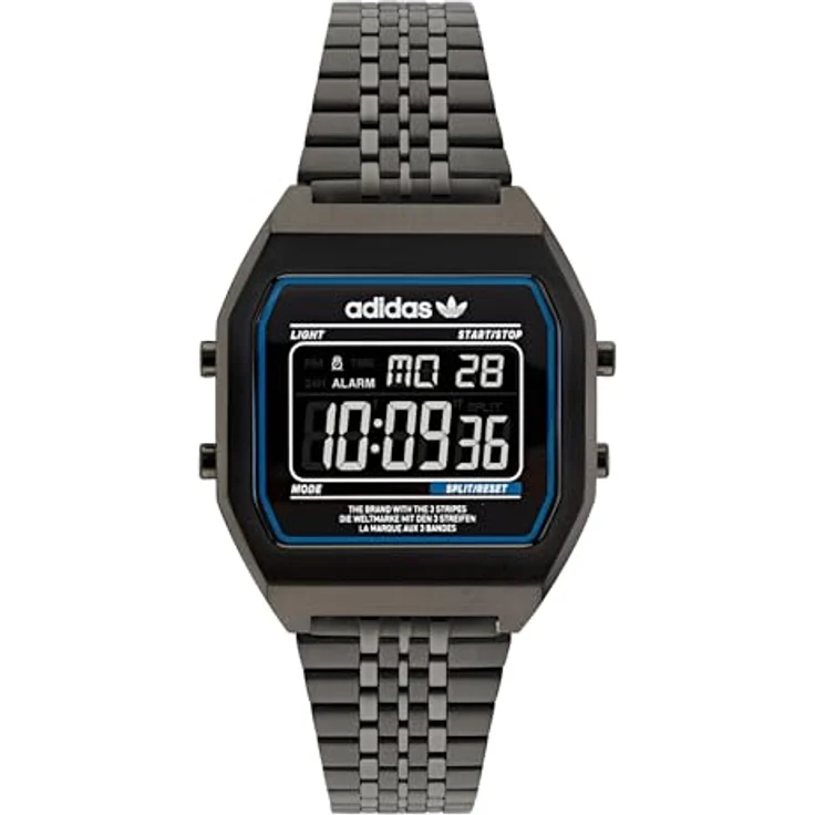 adidas Originals DIGITAL TWO AOST220732I, Digitaluhr, Quarzuhr für Damen und Herren, modisches Design mit Retro-Elementen – Bild 1