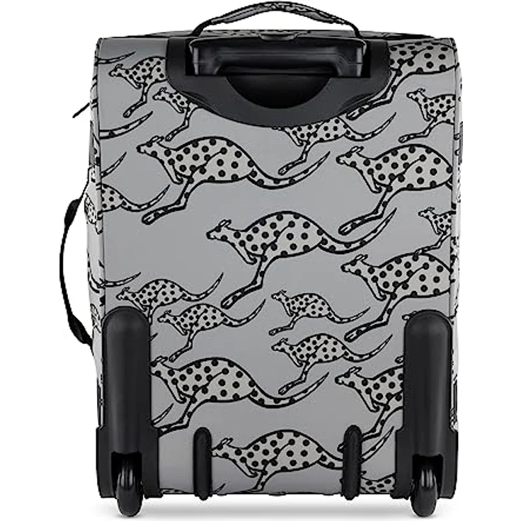 Chiemsee Jump'n'Fly Softkoffer, Schultertasche aus wasserabweisendem RPET, Grau, 30 l, Handgepäck (bis 50 l) – Bild 4