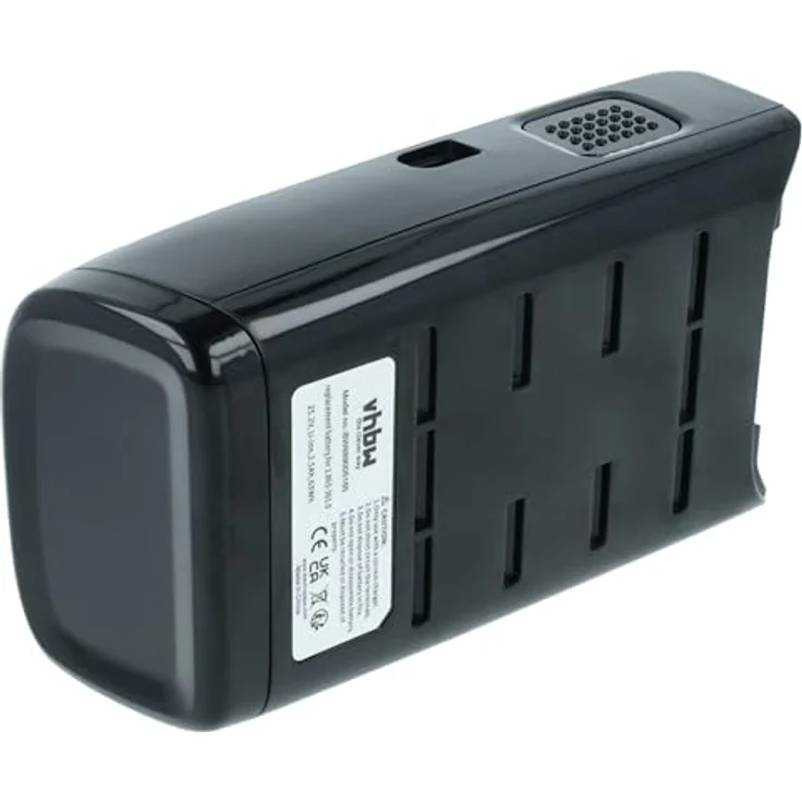 vhbw Akku für Kärcher VC 6 Cordless ourFamily Extra, Li-Ion 2500 mAh (25,2 V) - Leistungsfähiger Austausch-Akku, schwarz – Bild 2