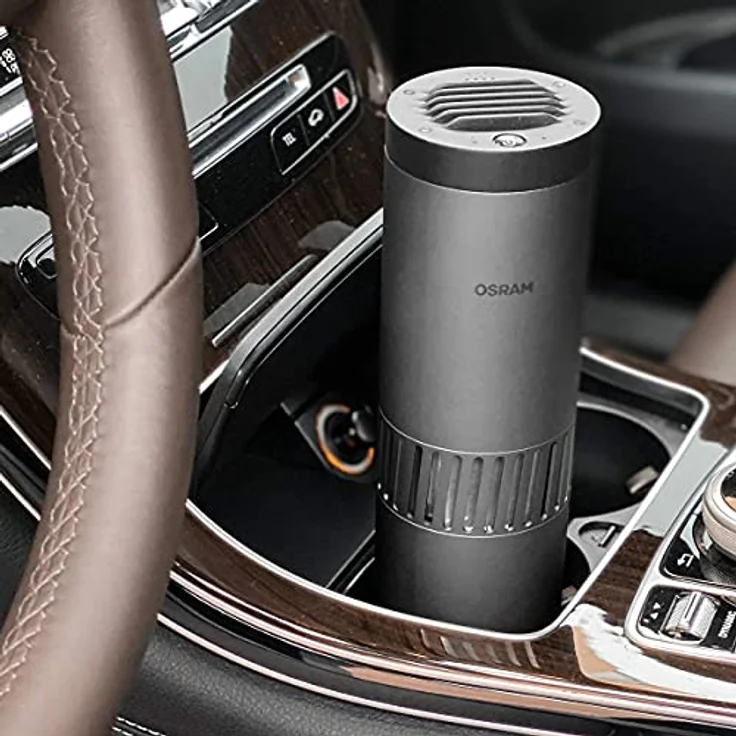 OSRAM UVCOMPACT AirZing UV-Compact, tragbarer Luftreiniger zum Einsatz im Auto und kleineren Räumen, keimtötendes UV-C-Gerät, neutralisiert 99,9% der Viren, Bakterien und Mikroorganismen – Bild 5