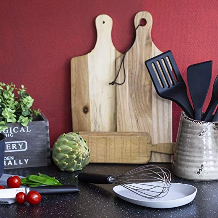 Lurch 70268 Kochlöffelablage 2er Set aus 100% BPA-freiem Premium-Platin-Silikon flint/-iron grey – Bild 5