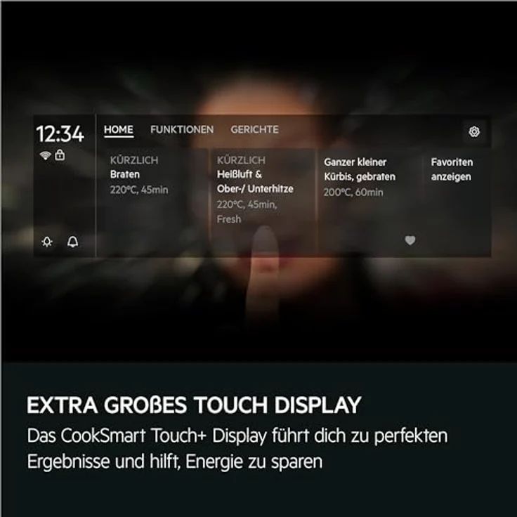 AEG TP9SB82WAB, Wifi Einbau-Dampfbackofen, Multidampfgarer, Serie 9 mit Touch-Swipe-Display, Schritt-für-Schritt kochen, SousVide, 100% Auto-Dampf, Made in Germany – Bild 5