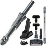 Genius Invictus ONE 3.0e Akku Handstaubsauger 14 TLG. – kabellos, beutellos, Akkustaubsauger. Ultra leicht, für Haus und Auto, leise, aufladbar, Bodenstaubsauger